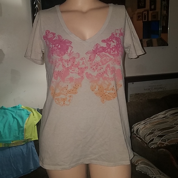 Route 66 Tops - Tee v neck